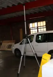 Stanley 1-77-164 TPE1 Heavy duty surveyors tripod 5/8" 102 to 292cm aluminium