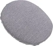 GALPADA Telescoping Folding Stool Cushion Portable Outdoor Seat Pad Grey Imitation for Camping Fishing Lightweight Ergonomically Designed Easy to Clean Compact Storage