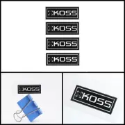 Koss logo badge Sticker Decal waterproof 40mm(1.57")X15mm(0.59")