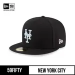 紐約大都會隊紐約市黑色合身 CAP0629