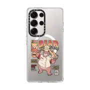 Galaxy S25 Ultra Clear Magnetic Case Bear The Chef