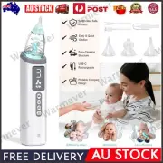 Automatic Nasal Aspirator for Baby Nose Suction Nose Cleaner with 3 Silicone Tip
