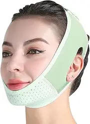 Face Lifting Straps - Face Slimming and Lifting Band, Reusable V Shaped Face Straps | Comfortable Skin Firming Thin Face Strap, Adjustable Double Chin Support Straps for Women, Daily Use