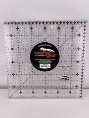 Genuine Creative Grids Itty-Bitty Eights Square Quilt Ruler 6in x 6in CGRPRG2