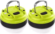 2 Pack LED Camping Lantern - Battery Powered LED Lantern, Waterproof Lantern, Pe