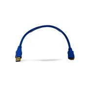 1ft USB 3.0 SuperSpeed Micro B Cable - Blue