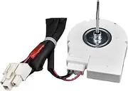 Refrigerator Fridge Radiator Cooling Fan Motor，50240401000K Motor Fan Refrigerator DC12V 4.5W，Compatible for Midea，Fridge Parts