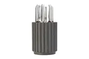 Furi Pro Radial 7pc Knife Block Set Flint Terrazzo 7 Piece