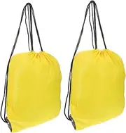 GANAZONO 2 Pcs Helmet Storage Bag Travel Bag Motorcycle Hood Bag Motorcycle Helmet Holder Motorcycle Helmet Storage Case Helmet Carrying Case Sports Gym Sack Ski Helmet Bag Yellow Polyester