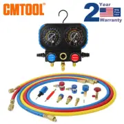 Manifold Gauge Set Air Car Conditioning A/C Refrigeration Diagnostic Tool Kit US