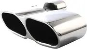 Exhaust Muffler Tip 304 Stainless Steel Exhaust Tail Tip Compatible For Benz S-Class W221 TT100675