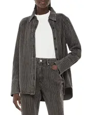 Whistles Textured Puff Long Sleeve Sweater