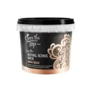 Over the Top Royal Icing Rose Gold 150g Decorating Cake Baking