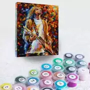 Leonid Afremov a KURT COBAIN Paint By Numbers Full Kit DIY Painting On Canvas