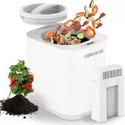 4L Electric Composter for Kitchen, Smart Compost Bin Outdoor/Indoor, Odorless/Au