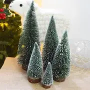 Artificial Mini Christmas Tree Small Frosted Pine Tree Party Festival TableDecor