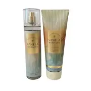 Bath & Body Works Vanilla Romance Mist & Body Cream Set