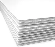Flipside Products 24" x 36" White Foam Board, Arts and Crafts, 3/16" Thick, Presentations, Large Signboards, Backing Board, Display, Pack of 10