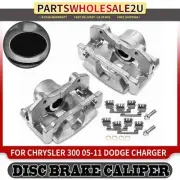 2x Front Sides Brake Caliper w/ Braket for Dodge Challenger Magnum Chrysler 300 (for: Chrysler)