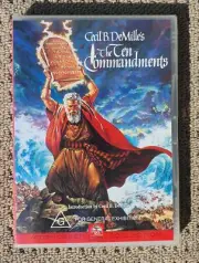 THE TEN COMMANDMENTS DVD 1956 CECIL B DE MILLS BRAND NEW UNSEALED REGION 4