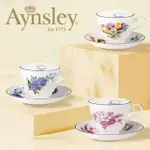 【英國AYNSLEY】月份花系列 骨瓷花語約克杯盤組150ML 12款任選 喬遷禮 入厝禮 母親節