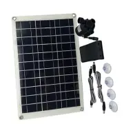 Reliable and Silent 12V Brushless Solar Water Pump Kit 800Lh 50W Panel