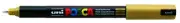MARKER UNI POSCA PC1MR N/POINT 0.7MM GOLD