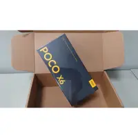 在飛比找蝦皮購物優惠-POCO X6 5G 12GB+256GB 黑、藍 全新未拆