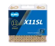 KMC 11 Speed X11SL Ti-N Gold Super Light 118L MTB Bicycle Road E-Bike Chains AU