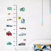 Disney Cars Height Chart Kids Wall Stickers Decal Nursery Decor Gift Art Mural