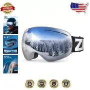 Superior Clarity OTG Ski & Snowboard Goggles - Lightweight & Helmet Compatible