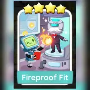1 x Fireproof Fit (⭐⭐⭐⭐) - (Codename M - set 16) Mono_poly_go Stickers