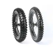 17" Front 70/100-17 14" Rear 90/100-14 Tyre Wheel pit Bike Atomik 125cc 110cc