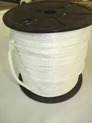 anchor rope dock lines 1/4 x 100 Pure White Polyester Made In USA