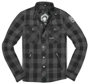 HolyFreedom Lumberjack Motorcycle Textile Jacket, grey, Size M for Men