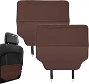 Kick Mats Back Seat Protector - Car Seat Protector Cover | 2 Pieces Waterproof Caars Seats Covers, Vehicle Anti-Kick Mat, Automobile Accessory Portable For Cat, Dog, Pet