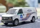 CZ 1:64 596 Washington Police MPDC Express 3500 Van Model Diecast Display Car