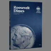 Whitman US Roosevelt Dime Coin Folder 1965-2004 #9034