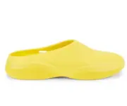 PRADA Mens Mellow Rubber Mules Clogs Slip On Loafer Shoes Yellow Size 44 / US 11