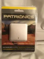 New Unopened Patrionics USB 2.0 Multiformat Memory Card Reader