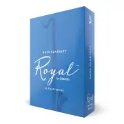 Royal by D'Addario Bass Clarinet Reeds, Strength 1.5, 10 Pack