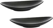 GLEAVI 2Pcs Seafood Serving Bowl Elegant Appetizer Holder for Sushi Hotel Use Entertaining Versatile Food Presentation Plate for Daily Party Needs