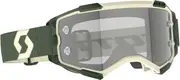 Scott Fury LS, goggles , color: Green/Beige Grey-Tinted , size: One Size