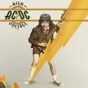 Ac/Dc High Voltage Vinyl Album & Crosley Record Storage Display Stand