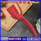 2 In 1 Kitchen Silicone Spatula Flip Pliers Pancake Fried Turners Kitchen Gadget