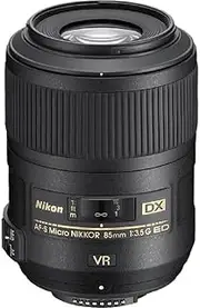 Nikon NIKKOR AF-S DX 85mm f/3.5G ED VR Micro Lens
