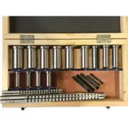 22pcs HSS Metric Keyway Broach Set 4/5/6/8mm Broaches 12-28 Cutting Broach