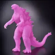 Movie Godzilla Kong Theempire Monster Clear Glitter Pink Soft Vinyl