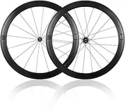 Quick Release Front Rear Wheels 50MM Bike Rims 700C Aluminum Alloy Road Bike Wheelset C/V/Rim Brake 7/8/9/10/11/12speed Cassette HG 23-32C