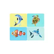 4PK Maxwell & Williams Pete Cromer Cork Back Placemat 34x26.5cm - Ozzie Ocean